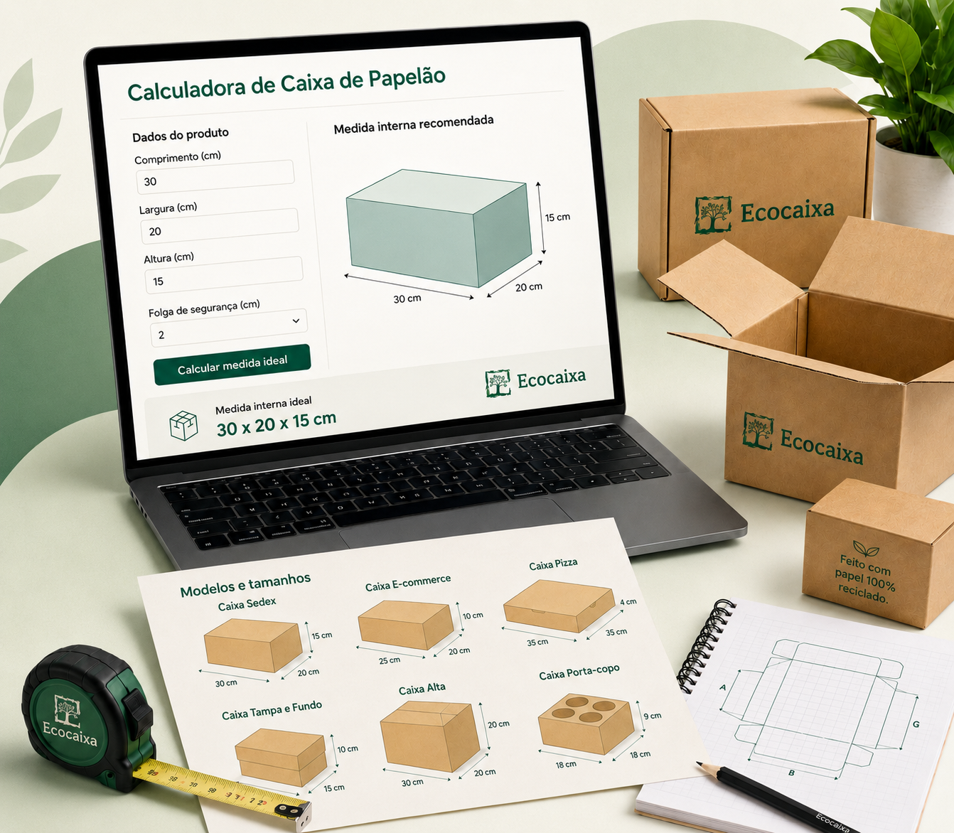 Fábrica de caixas de papelão sob medida para empresas